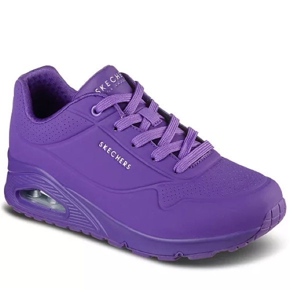 Skechers Shoes - SKECHERS PURPLE CASUAL SNEAKERS